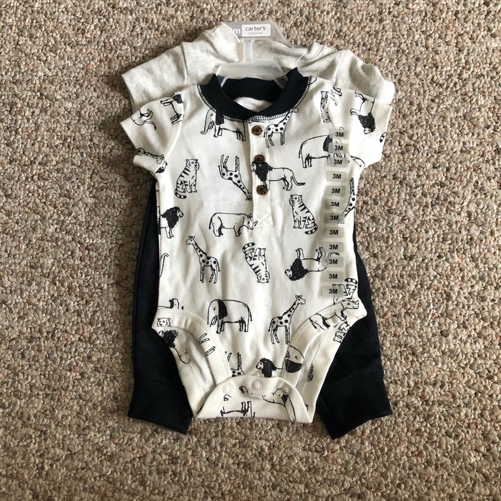 NWT baby boy 3 pieces set 3 Months
